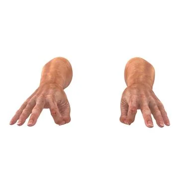 Old Man Hands 2 Pose 5 3D Model ~ 3D Model #90888780 | Pond5