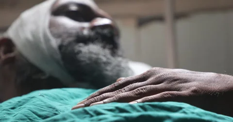 Old man at Hospital Stock Footage 326310832