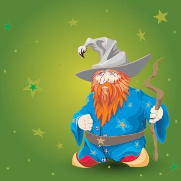 Old man Stock Illustration