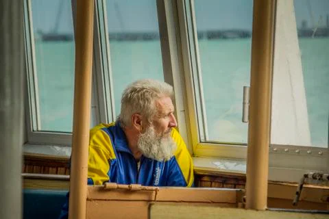Old man. Foto stock