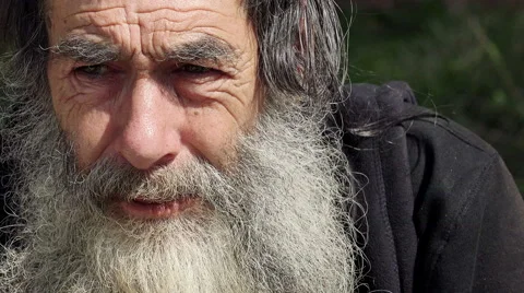 Old man portrait  Stock Footage 56967964