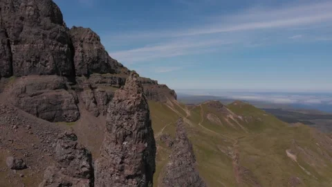 Old Man of Storr 1 Stock Footage 214258338