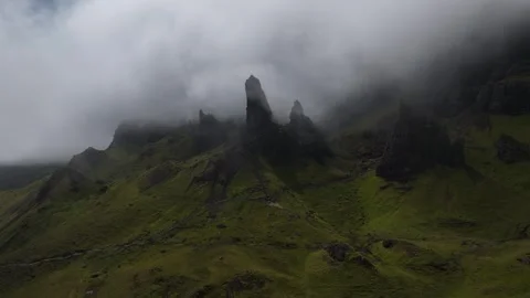 Old Man of Storr - 1 Stock Footage 301232583