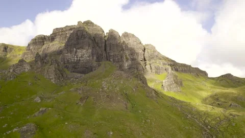 Old man of storr 4 Stock Footage 263148133