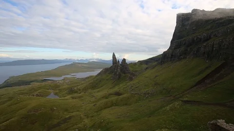 Old Man of Storr Stock Footage 82402859