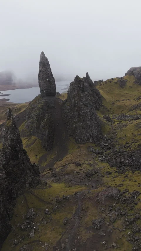 Old Man of Storr, Isle of Skye, Scotland Видео 336814044