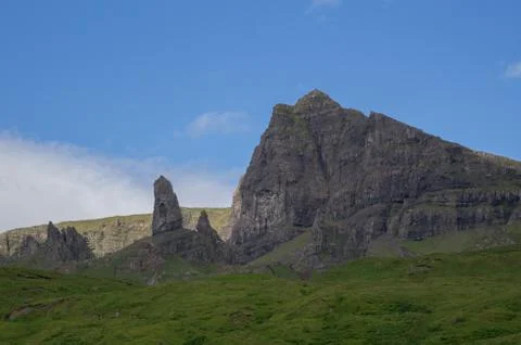 The old man of storr Stock Photos