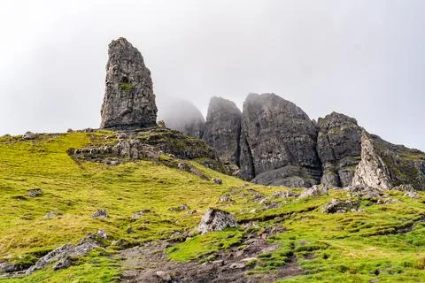 Old Man of Storr Stock Photos