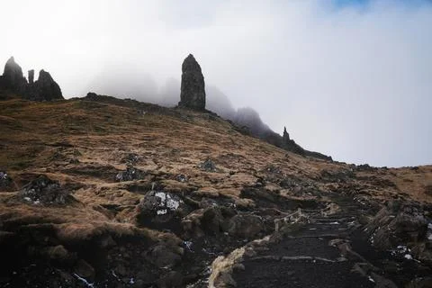 Old Man of Storr Stock Photos