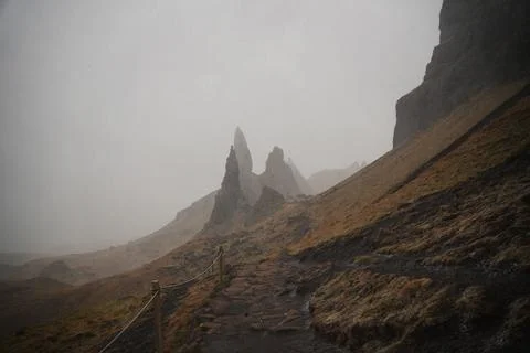 Old Man of Storr Stock Photos