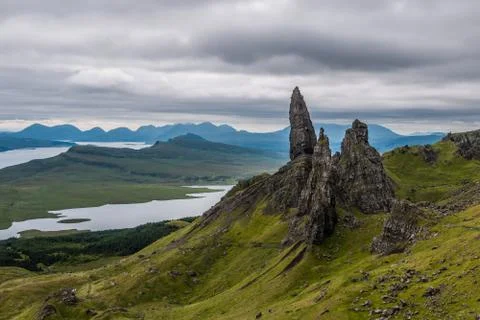 The Old Man of Storr, Skye Stock Photos