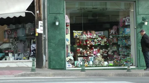 Old man is walking in the city. 스톡 동영상 57463634
