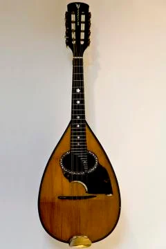 Old mandolin from 1921 스톡 사진