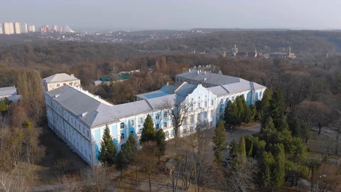 Old manor building Stock Footage 126730711