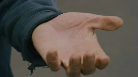 Old mans hands Stock Footage 97417751