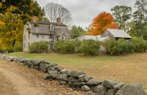 The Old Manse Stock Photos