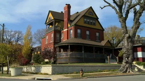 Old mansion Video stock 12684616