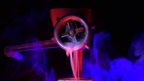 An old manual meat grinder Stock Footage 156131543