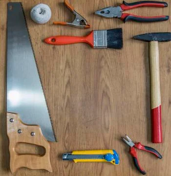 Old manual tools Stock Photos