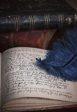 Old manuscript Stock-Fotos