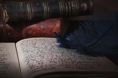 Old manuscript Fotos de archivo