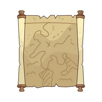 Old Map illustration Stock Illustration