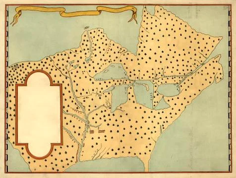 Old map Stock Photos