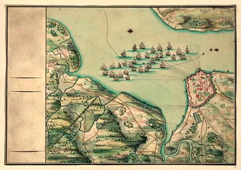 Old map Stock Photos