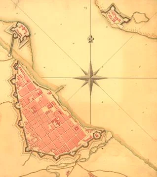Old map Foto stock