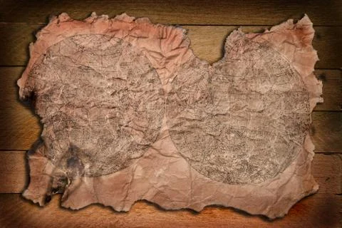 Old map Stock Photos