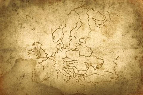 Old map Stock Photos