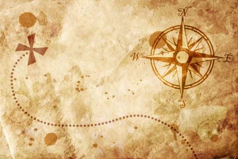 Old map Stock Photos