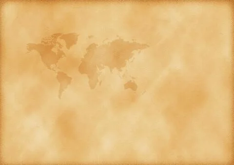 Old map of world Stock-Fotos