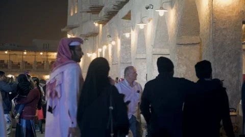 Old market, Doha Stock Footage 86252060