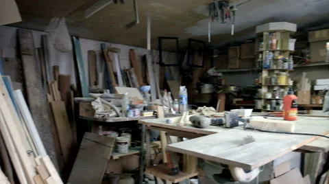 The old master carpenter Stock Footage 61435484