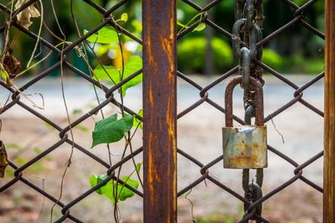 Old master key rustry in soft light Stock Photos