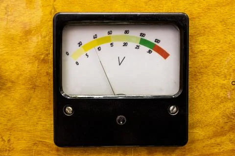 Old measuring instrument Stock-Fotos