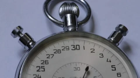 Old mechanical stop watch Stock Footage 67807100