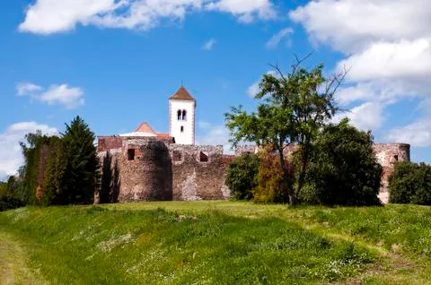 Old medieval castle Stock Photos