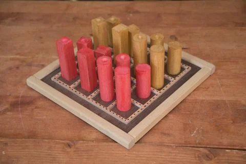 Old medieval game Stock Photos