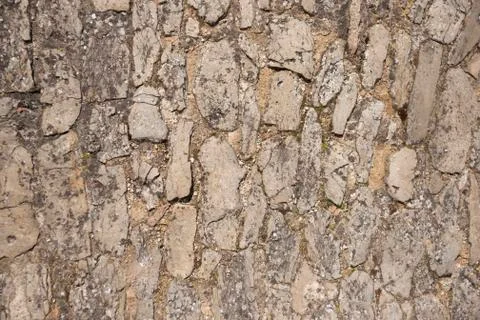 Old medieval stonework texture Stock Photos