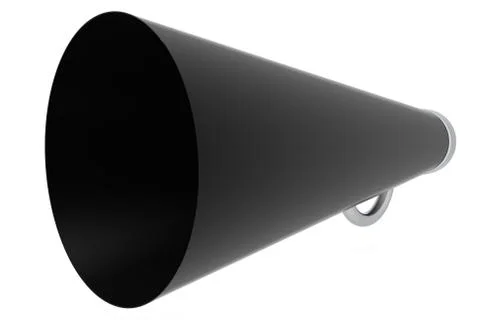 Old megaphone Иллюстрация