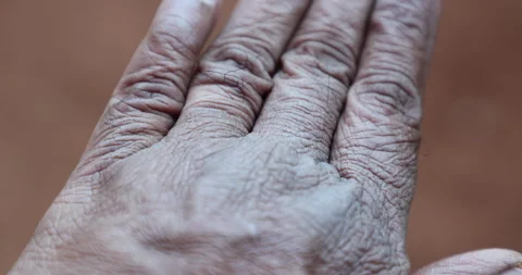 Old men Hand Stock Footage 324148056
