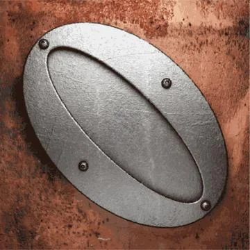 Old metal background Stock Illustration