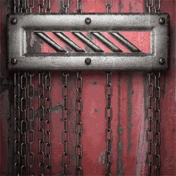 Old metal background Stock Illustration