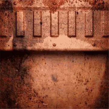 Old metal background Stock Illustration
