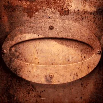 Old metal background Stock Illustration