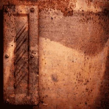 Old metal background Stock Illustration