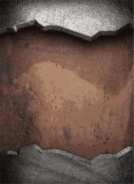 Old metal background Stock Illustration