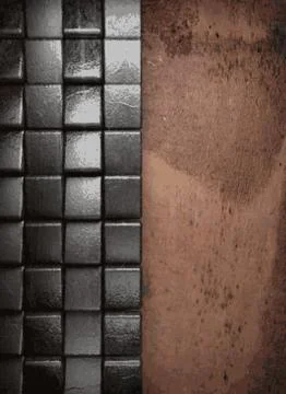 Old metal background Stock Illustration